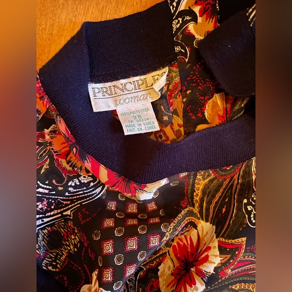 Women’s Vintage Longsleeve Blouse ( large ) - Picture 5 of 5